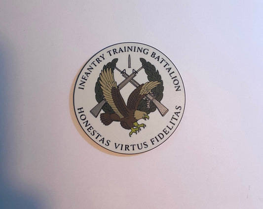 Infantry Training Battalion School of Infantry East 3D printed emblem