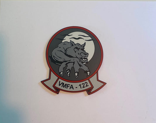 Marine Fighter Attack Squadron 122 3D printed emblem