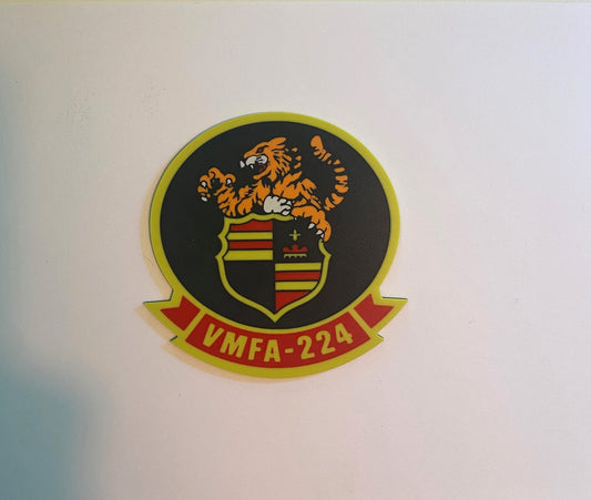 Marine Fighter Attack Squadron 224 3D printed emblem