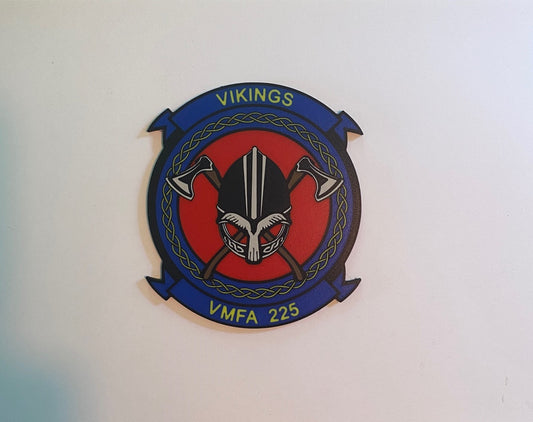 Marine Fighter Attack Squadron 225 3D printed emblem