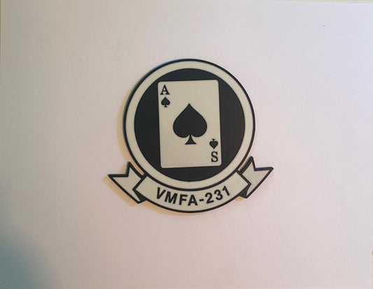 Marine Fighter Attack Squadron 231 3D printed emblem