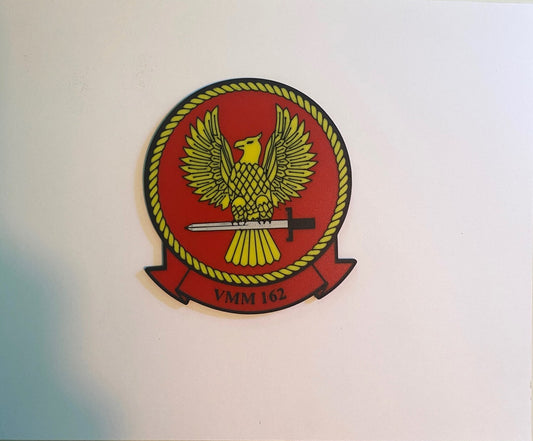 Marine Medium Tiltrotor Squadron 162 3D printed emblem
