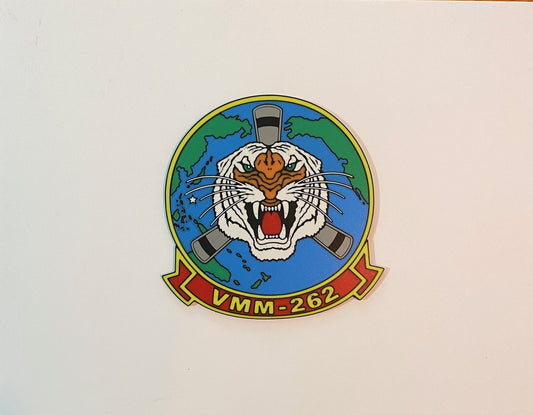 Marine Medium Tiltrotor Squadron 262 3D printed emblem product photo