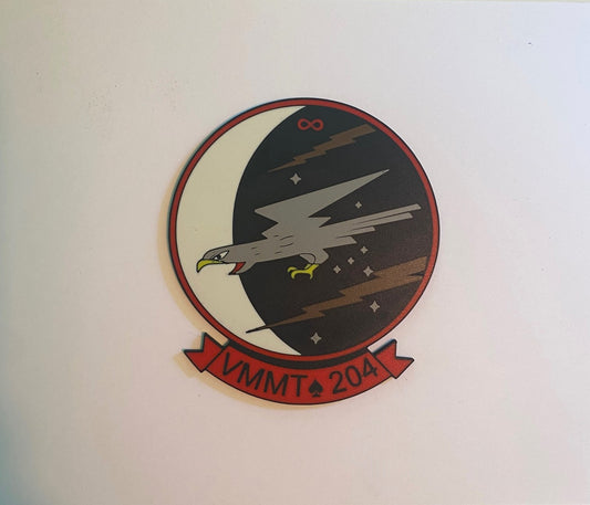 Marine Medium Tiltrotor Training Squadron 204 3D printed emblem